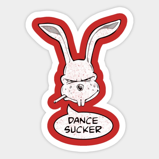 Bastard Bunny Sticker by BOEC Gear